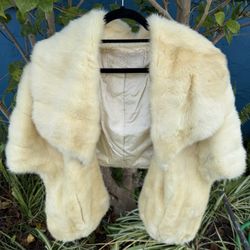 Vintage Emba Jasmine Mink Shawl 