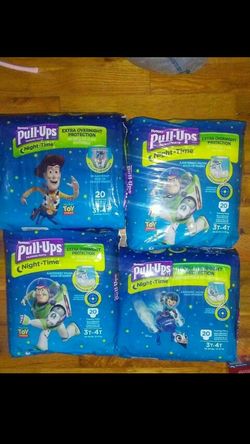 4 packs pull ups sz 3t_4t