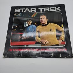 Star Trek 1977 Stardate Wall Calendar TV Series Photos Ballantine Books USA