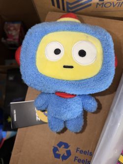 Treasure Truz Official Merchandise Goods Hikun Standing Doll Plush Toy LINE FRIENDS