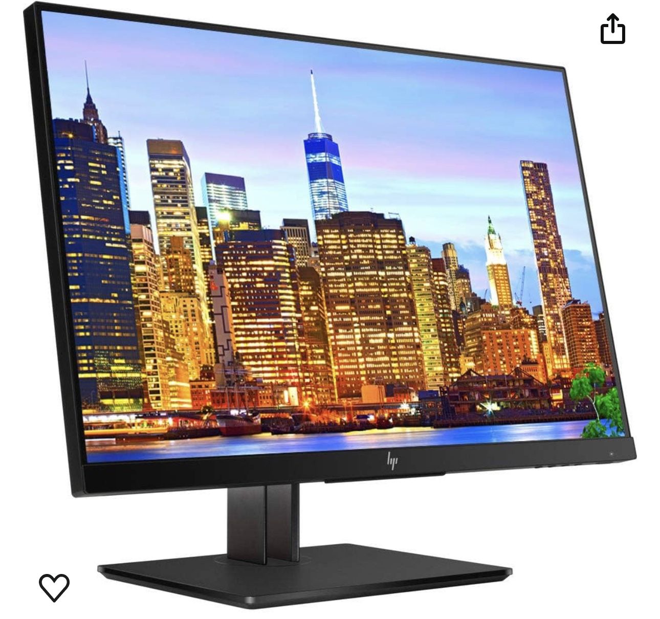 HP 24” Display/monitor, New