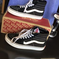 Vans SK8 -hi Shoes Size Men 5 Or Women 6.5