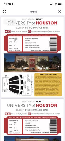 Camilo Tickets