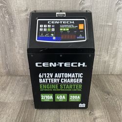 Cen-Tech 6/12V Automatic Battery Charger