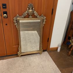 Neoclassical Style Gold Gilt Wall Mirror