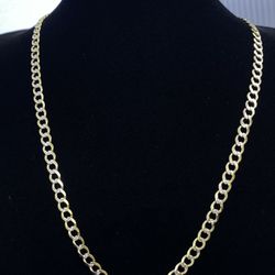 $2325 Two Tone Gold Cuban Chain 
