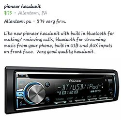 Pioneer radio