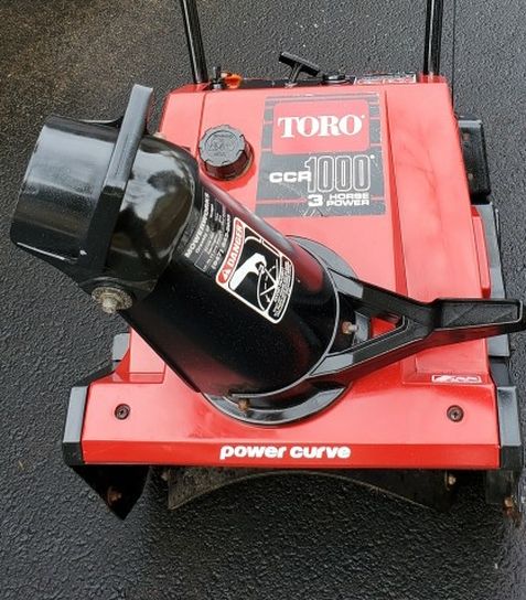 TORO CCR1000 RUN LIKE NEW NOTHING WRONG