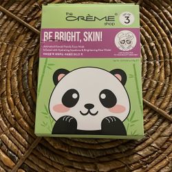 Panda Face Mask Sheet