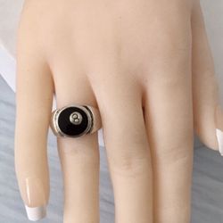 Eight Ball Ring, Size 7