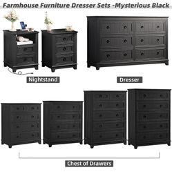 Dresser Bedroom 4 Piece Set 