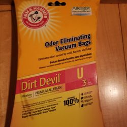Arm & Hammer Vacuum Bags Dirt Devil U  3 in Pack