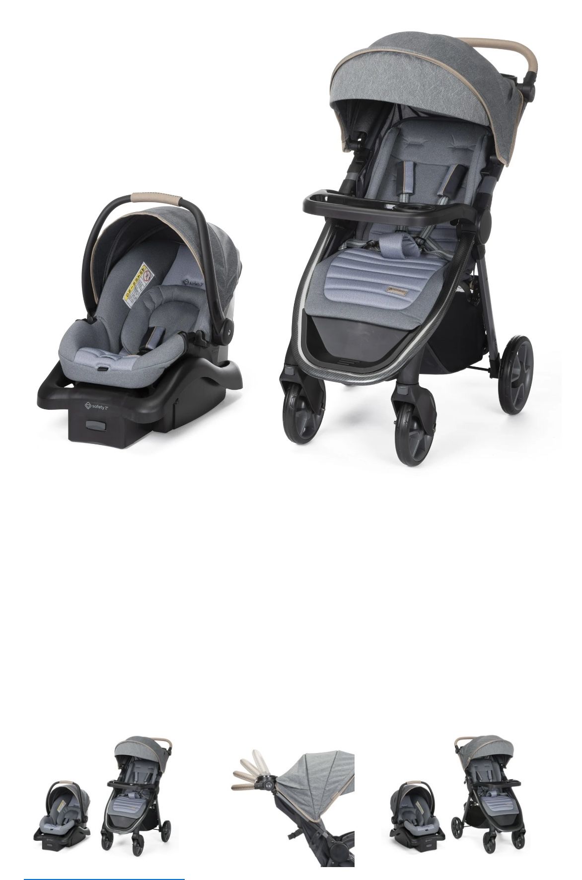 New In Box ***Monbebe (Walmart Exclusive) Deluxe Travel System