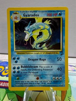 Pokemon TCG: Gyarados- Base set 2- Vintage- 2000- WOTC
