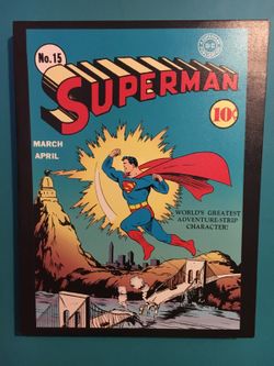 Superman canvas wall picture