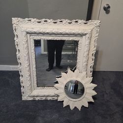 Vintage Shabby Chic Mirrors 