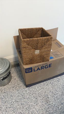 6 baskets as drawers