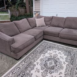 Big Down Cushion Sectional Delivery Available 🚚