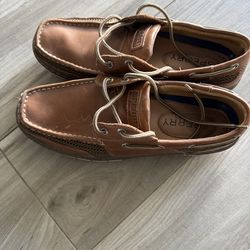 Sperry Top-Sider Leather Boat Shoes Size