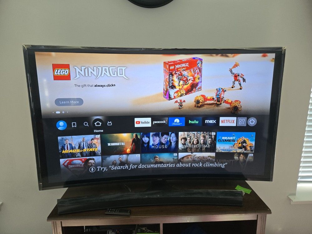 Samsung Curved 65 Tv