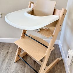 Stokke Tripp Trapp High Chair with Tray 