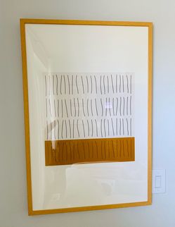 Wooden Framed Wall Art