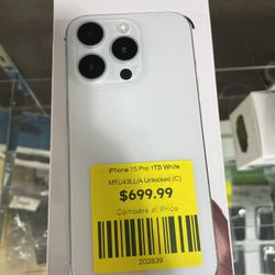 iPhone 15 Pro 1TB White