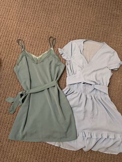 Summer Mini Dress Bundle - 2 items -  size L