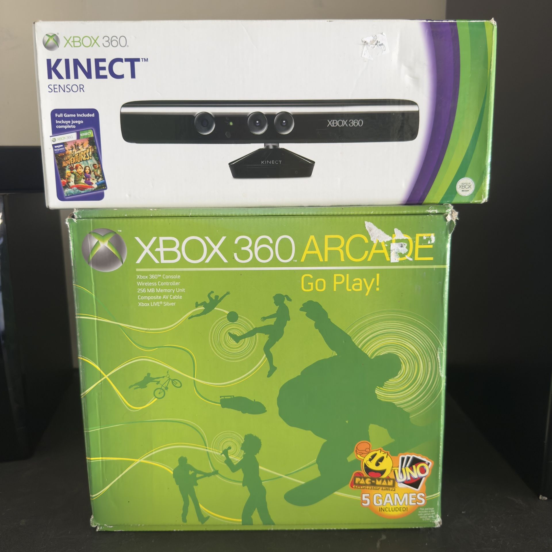 Microsoft Xbox 360 Arcade CIB - Kinect CIB