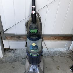 Like New Hoover Carpet Cleaner Shampooer With Hose &upholstry Brush 