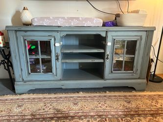 Blue Entertainment Center/Sideboard/Buffet/Credenza