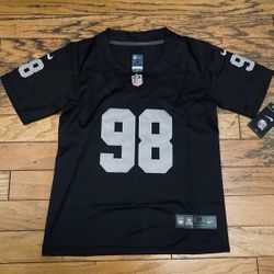 Crosby Las Vegas Raiders Black Jersey NFl #98