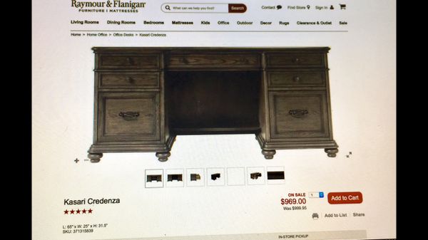 Raymour Flanigan Executive Desk For Sale In Philadelphia Pa Offerup