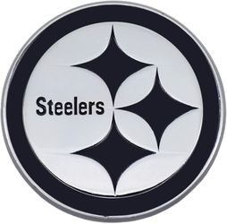 Pittsburgh Steelers Premium Metal Chrome Emblem