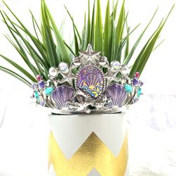 Disney Ariel Tiara Little Mermaid Princess Costume Headband