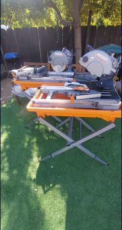 🆕️Rigid 8" Tile Saw With Stand  Fully Assembled Out Of Box