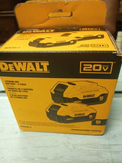 DeWalt 5 ah battery