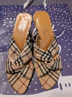 Burberry Sandals BLUE LABEL Size 23cm Or 6 US