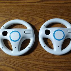 Nintendo Wii Steering Wheels (Set Of 2)
