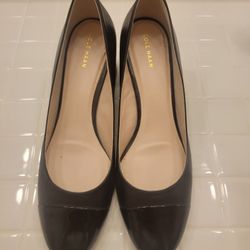 Size 10B Women's Cole Haan Black Block Heels
