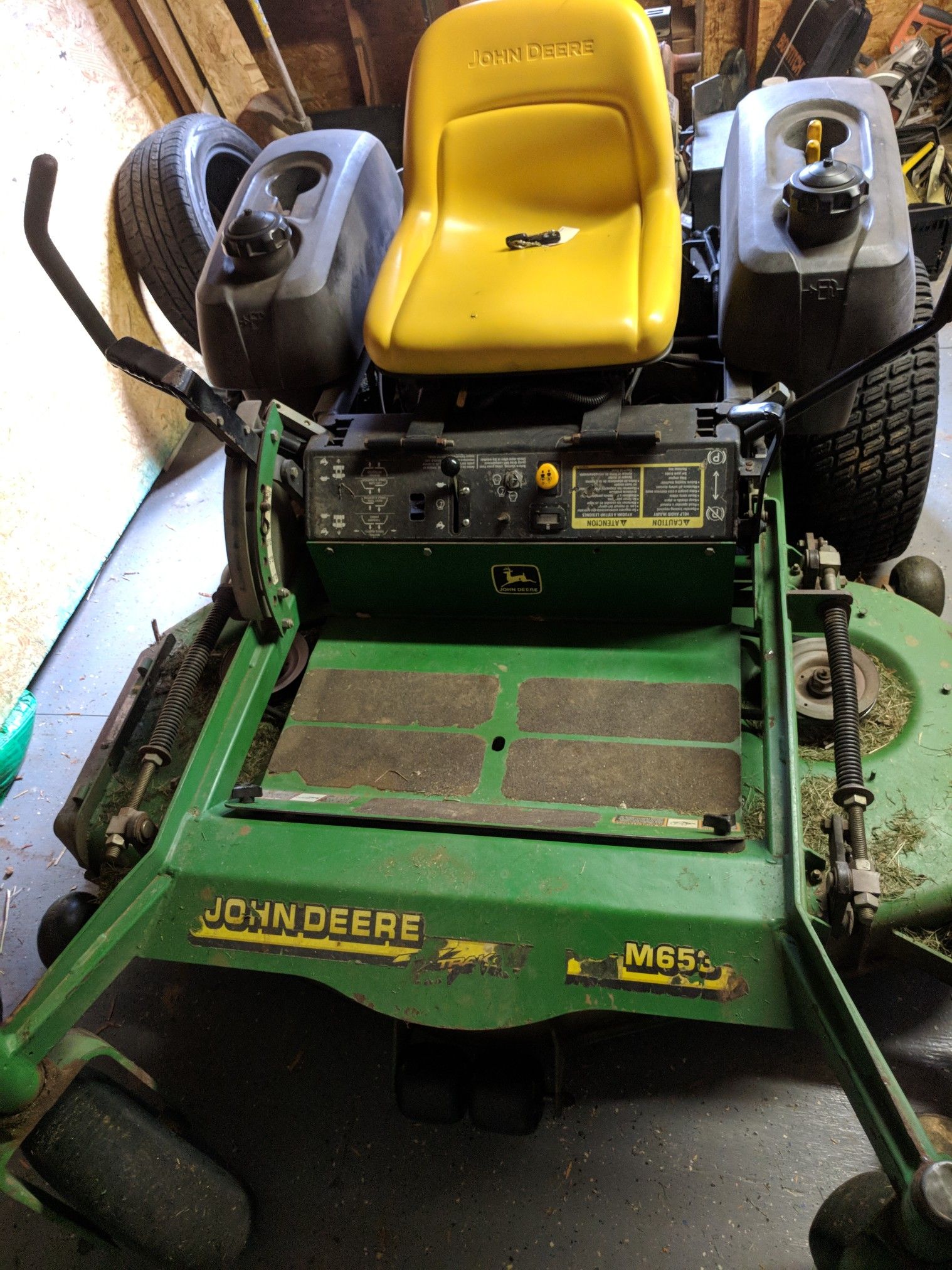 Used john deere zero turn mowers new arrivals