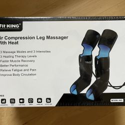 Air Compression Leg Massager With Heat