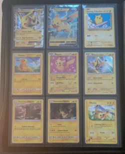 Pikachu collection