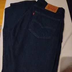 men's levis 505 32x32 regular fit blue