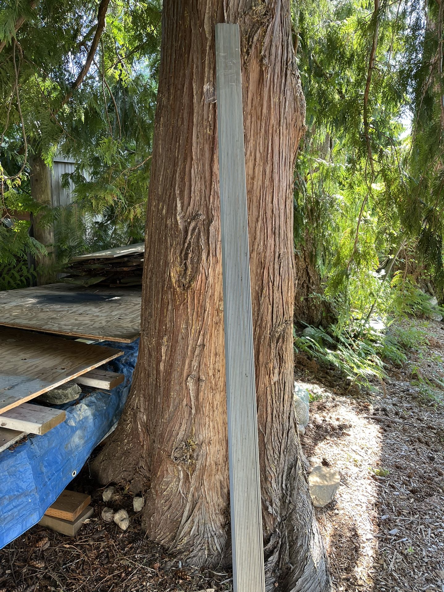 1/2”x1/2”x8’ Aluminum Angle (17)of Them