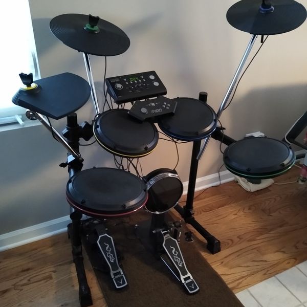 Ion Premium Rock Band Drum Kit for Xbox 360 & ROADIE Rock Box Pro