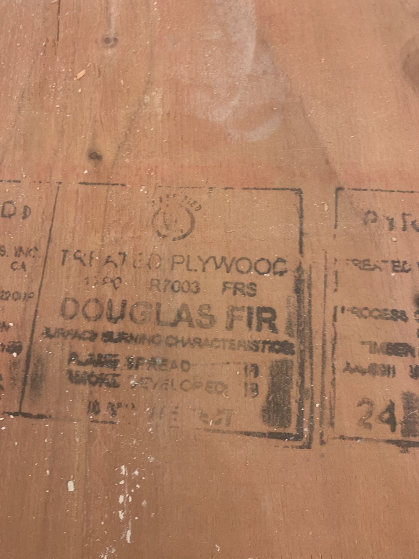 Fire Treated Plywood