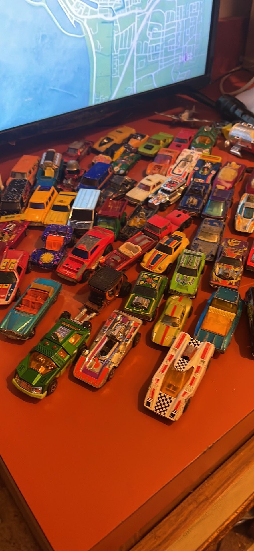 Over 60 Plus Red line Hot Wheel Collection 