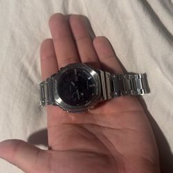 Metal G Shock Watch Bluetooth