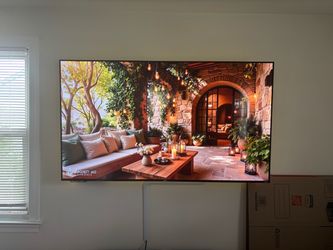 75 inch flat screen with mount